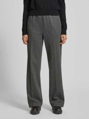 Spodnie o kroju regular fit z dodatkiem wełny model ‘ZELMA’ Weekend Max Mara