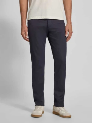 Spodnie o kroju regular fit z dodatkiem wiskozy model ‘Cordoba’ Bugatti