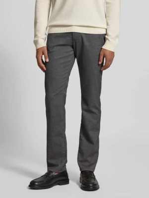Spodnie o kroju regular fit z dodatkiem wiskozy model ‘Cordoba’ Bugatti