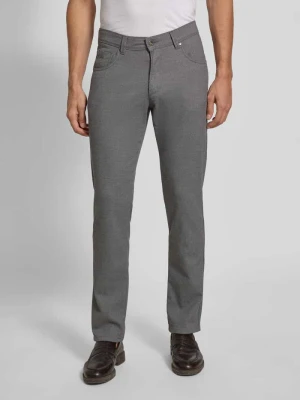 Spodnie o kroju regular fit z dodatkiem wiskozy model ‘Cordoba’ Bugatti
