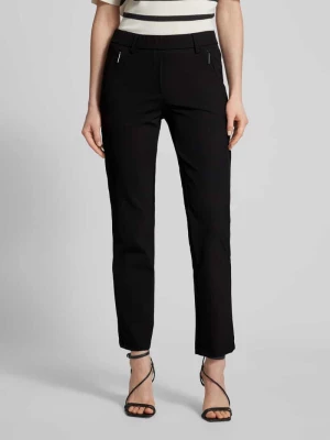 Spodnie o kroju regular fit z elastycznym pasem model ‘Zene’ Gardeur