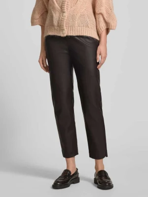 Spodnie o kroju regular fit z imitacji skóry model ‘PATRICIA’ Joop!