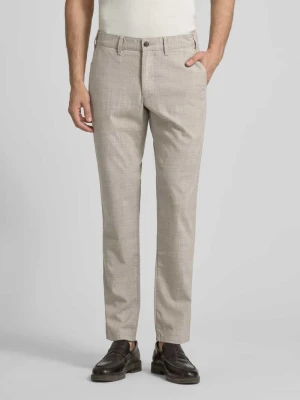 Spodnie o kroju regular fit z kieszeniami z tyłu Christian Berg Men