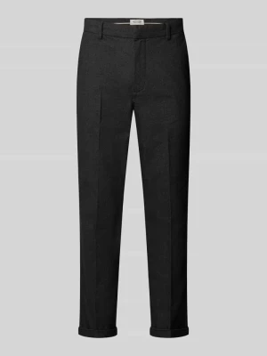 spodnie o kroju regular fit z kieszeniami z tyłu Jack&Jones Czarny