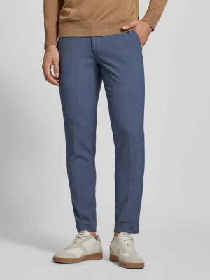 Spodnie o kroju regular fit z lamowaną kieszenią lindbergh