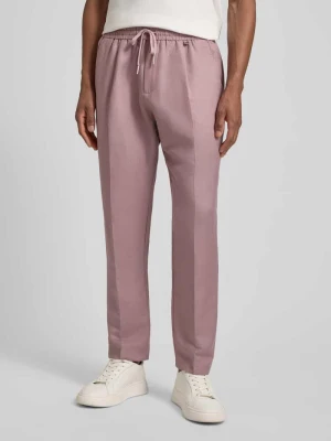 Spodnie o kroju regular fit z mieszanki lnu i wiskozy model „NEIL” Antony Morato