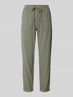Spodnie o kroju regular fit z nakładanymi kieszeniami model ‘Cissie’ Soyaconcept