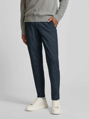 Spodnie o kroju regular fit z tunelem i dodatkiem wiskozy model ‘PHIL’ BRAX