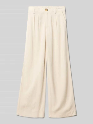 Spodnie o kroju regular fit z wpuszczanymi kieszeniami Blue Effect