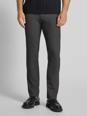 Spodnie o kroju regular fit z wpuszczanymi kieszeniami Christian Berg Men
