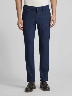 Spodnie o kroju regular fit z wpuszczanymi kieszeniami Christian Berg Men