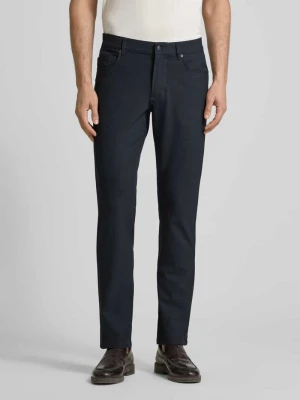 Spodnie o kroju regular fit z wpuszczanymi kieszeniami Christian Berg Men