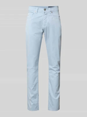 Spodnie o kroju regular fit z wpuszczanymi kieszeniami model 'Lyon' Pierre Cardin
