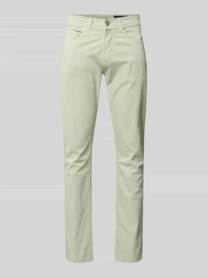 Spodnie o kroju regular fit z wpuszczanymi kieszeniami model 'Lyon' Pierre Cardin