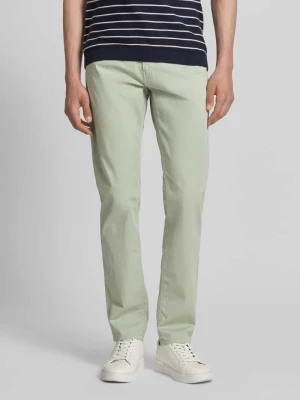Spodnie o kroju regular fit z wpuszczanymi kieszeniami model 'Lyon' Pierre Cardin
