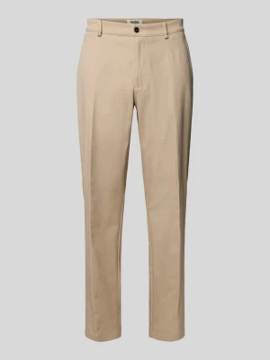 Spodnie o kroju regular fit z wpuszczanymi kieszeniami w stylu francuskim model ‘Ole’ CG - Club of Gents