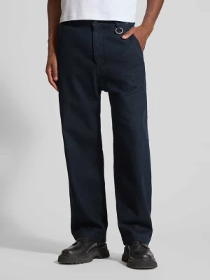 Spodnie o kroju regular fit ze szwami działowymi drykorn