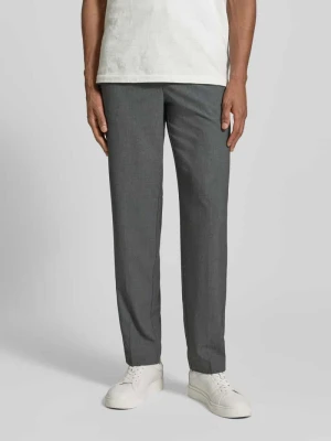 Spodnie o kroju relaxed fit z elastycznym pasem lindbergh