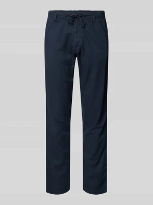 Spodnie o kroju relaxed fit z mieszanki bawełny i lnu model 'KANE' jack & jones