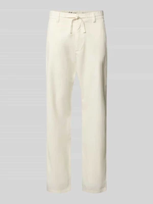 Spodnie o kroju relaxed fit z mieszanki lnu i bawełny s.Oliver RED LABEL