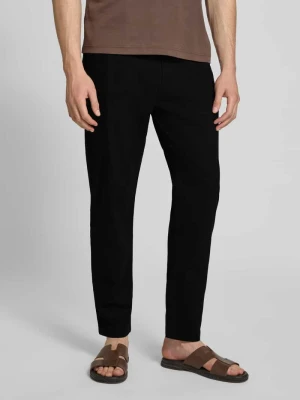 Spodnie o kroju relaxed fit z mieszanki lnu i bawełny s.Oliver RED LABEL