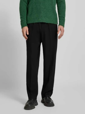 Spodnie o kroju relaxed fit z mieszanki wiskozy model ‘FREDDY’ Antony Morato