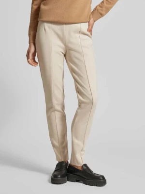 Spodnie o kroju skinny fit z elastycznym pasem Christian Berg Woman