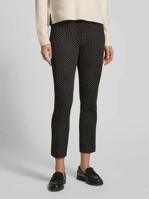 Spodnie o kroju skinny fit z elastycznym pasem Marc Cain