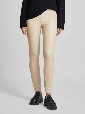 Spodnie o kroju skinny fit z imitacji skóry RAFFAELLO ROSSI