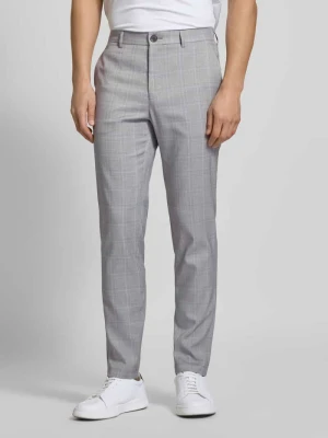 Spodnie o kroju skinny fit z wpuszczanymi kieszeniami model ‘liam’ Matinique