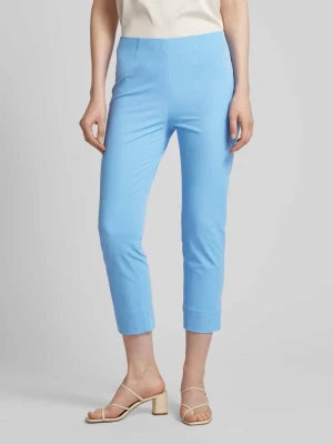 Spodnie o kroju slim fit w jednolitym kolorze model ‘PENNY’ RAFFAELLO ROSSI