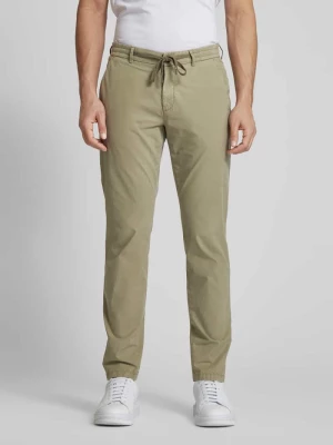 Spodnie o kroju slim fit w jednolitym kolorze model ‘TAIKAN’ g1920