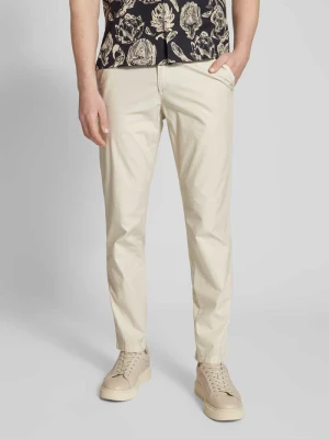 Spodnie o kroju slim fit w jednolitym kolorze model ‘TAIKAN’ g1920