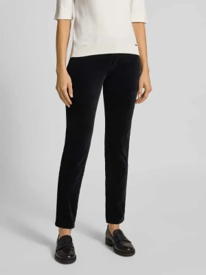 Spodnie o kroju slim fit z 5 kieszeniami Marc Cain