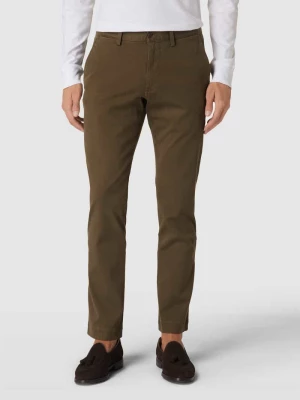 Spodnie o kroju slim fit z dodatkiem streczu model ‘BEDFORD’ Polo Ralph Lauren