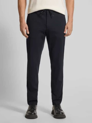 Spodnie o kroju slim fit z dodatkiem streczu model ‘GENIUS’ Boss
