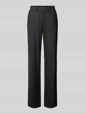 Spodnie o kroju slim fit z elastycznym pasem model 'Pam Flared' Raphaela By Brax