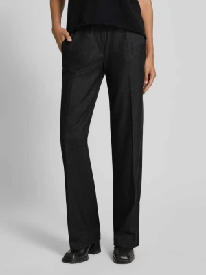 Spodnie o kroju slim fit z elastycznym pasem model 'Pam Flared' Raphaela By Brax