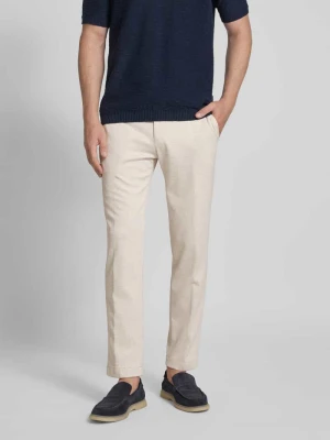 Spodnie o kroju slim fit z elastycznym pasem model ‘Sake’ JOOP! Collection