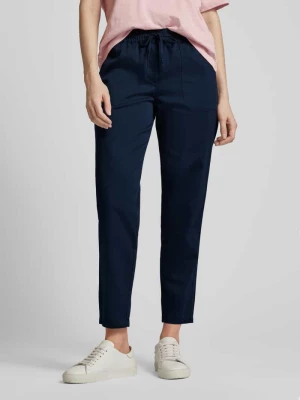Spodnie o kroju slim fit z elastycznym paskiem model ‘AKILA’ Soyaconcept