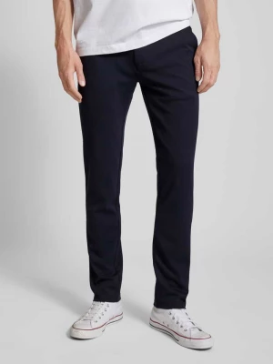 Spodnie o kroju slim fit z elastycznym paskiem model ‘Langford’ Blend