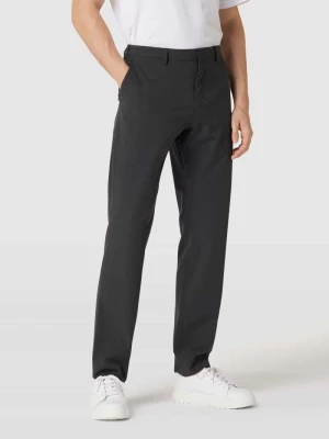 Spodnie o kroju slim fit z fakturowanym wzorem model ‘MAN TROUSER’ Tommy Hilfiger