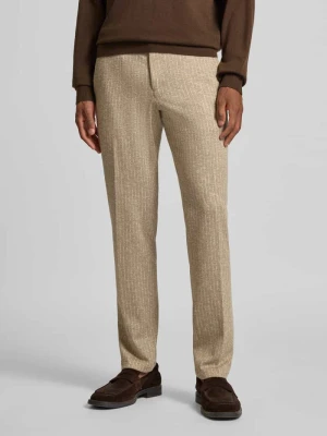 Spodnie o kroju slim fit z kantem Zuitable