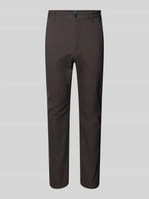 Spodnie o kroju slim fit z kieszeniami z tyłu MCNEAL