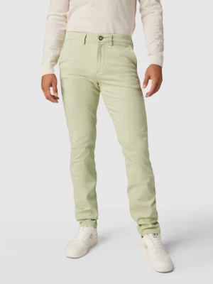 Spodnie o kroju slim fit z lamowanymi kieszeniami z tyłu model ‘Miles' Selected Homme