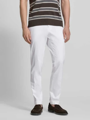 Spodnie o kroju slim fit z mieszanki bawełny model 'H-GENIUS' Boss