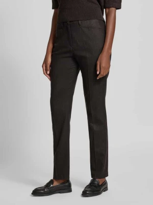 Spodnie o kroju slim fit z mieszanki lyocellu model ‘Pauline’ Raphaela By Brax