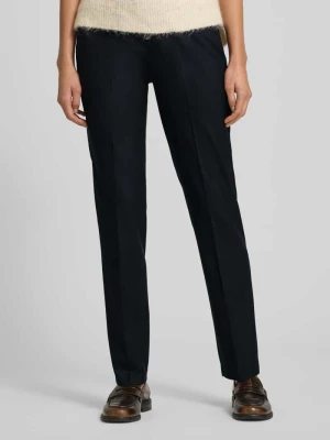 Spodnie o kroju slim fit z mieszanki lyocellu model ‘Pauline’ Raphaela By Brax