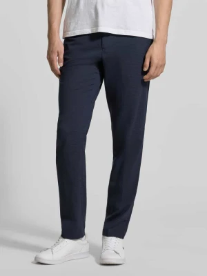 Spodnie o kroju slim fit z mieszanki wełny model 'P-GENIUS' Boss