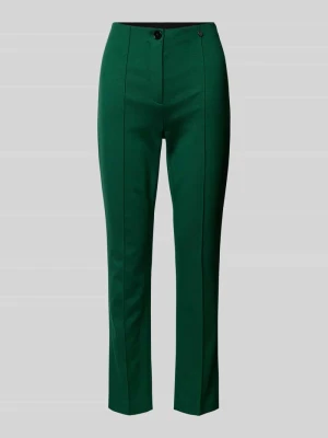 Spodnie o kroju slim fit z mieszanki wiskozy Marc Cain